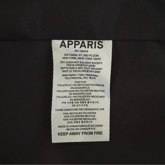 Luxury Brand New Apparis Gabrielle Maxi Coat. M size. Snow Leopard Print. - Picture 7 of 14